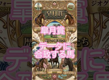 皐月賞傾向該当馬#競馬 #中央競馬予想 #皐月賞 #リアライズシリウス #ルメール #shortsvideo #shortvideo #shorts #short #g1 #武豊