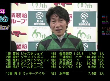 2014年　安田記念　ジャスタウェイ　　#ウマ娘#競馬#jra#武豊#馬#競走馬#ウマ娘プリティーダービー