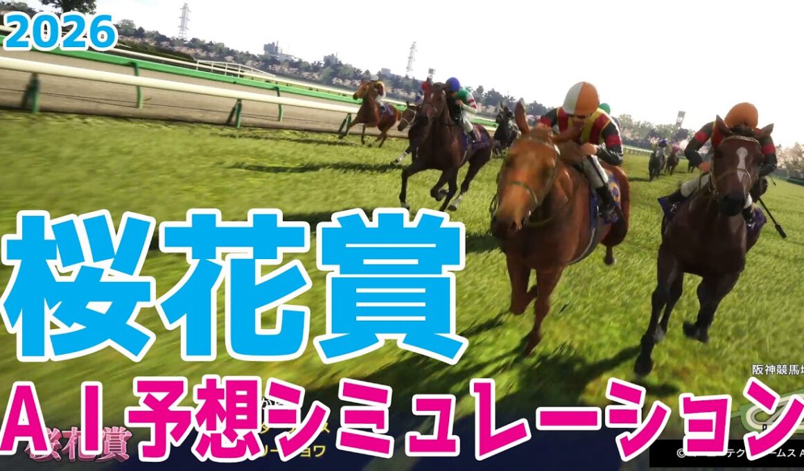 【桜花賞2026】AI予想シミュレーション 過去データをプロンプトしたGoogle Geminiの予想をシミュレートしてみました！最先端のAIが弾きだした本命はスターアニスかドリームコアか【競馬予想】