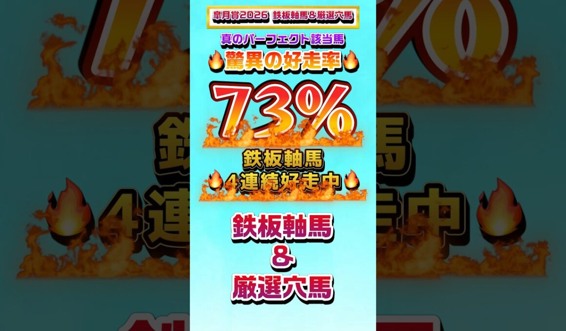 【皐月賞2026 鉄板軸馬&厳選穴馬】#皐月賞 #皐月賞2026 #アンタレスs #アンタレスステークス #福島牝馬ステークス #福島牝馬s #競馬 #競馬予想 #リアル競馬 #shorts