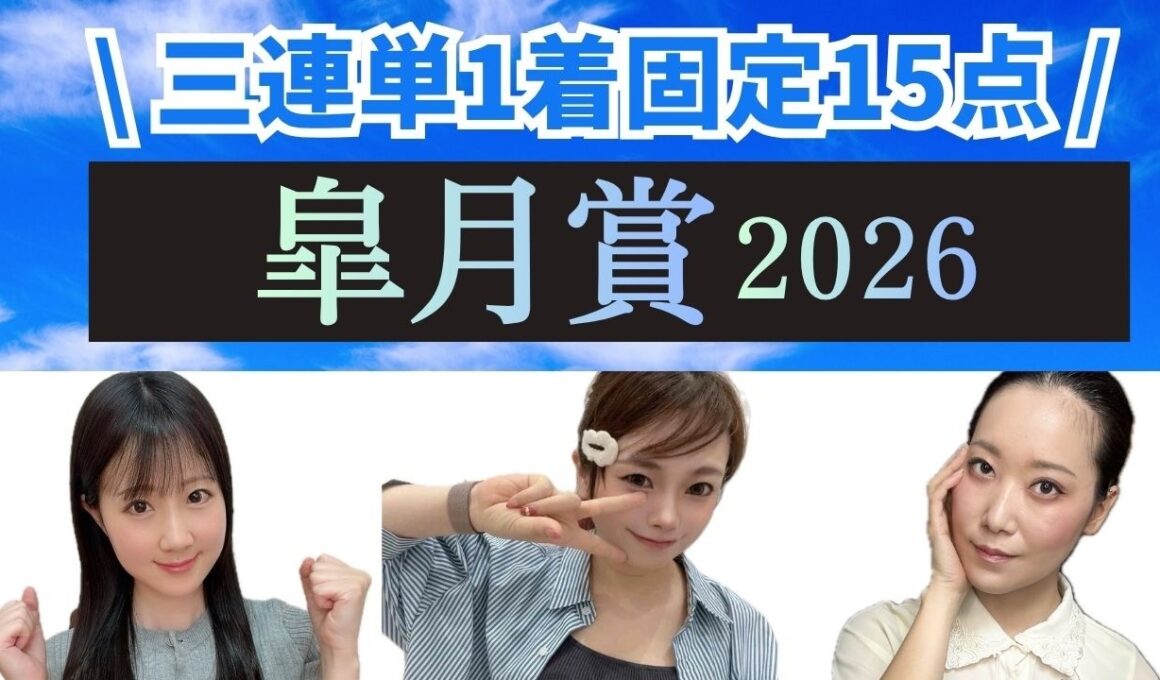 【皐月賞2026】三連単1着固定15点で万馬券狙います！【競馬予想】