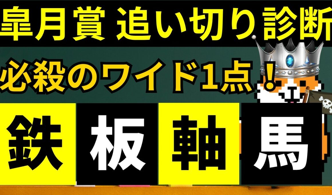 追い切り診断【皐月賞2026】ワイド1点買い目公開！「盤石のS評価」を獲得した馬はコレだ。
