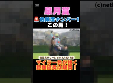 【皐月賞2026】危険度ナンバー1はこの馬🚨マイラー色が強く距離延長は疑問！