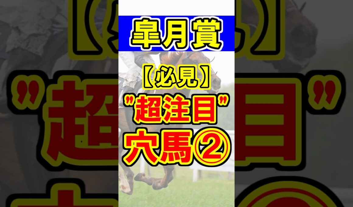 【皐月賞】超注目の穴馬②！ #競馬 #競馬予想 #皐月賞 #shorts