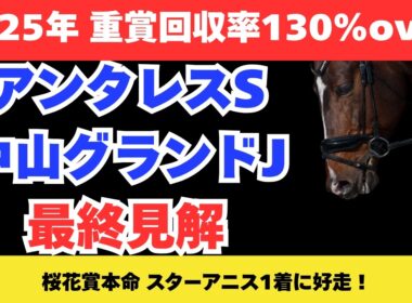【2026 アンタレスステークス/中山グランドジャンプ】競馬予想！土曜メインをまとめて解説！！