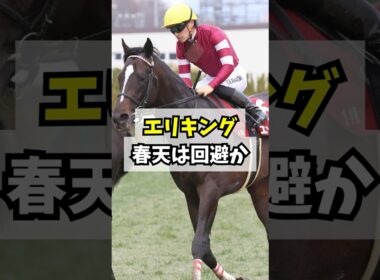 エリキング放牧… 大一番の天皇賞・春は回避ではと話題に #shorts