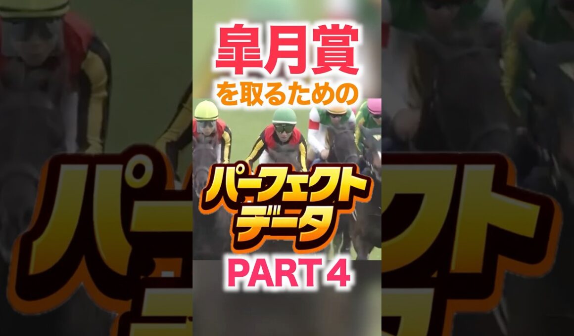 皐月賞（GⅠ）  【パーフェクトデータ】PART 4