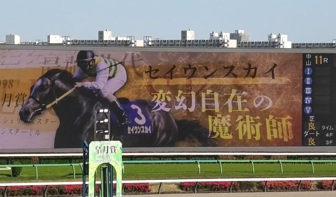 【2026年 皐月賞】発走直前の中山競馬場G1煽りVTR！