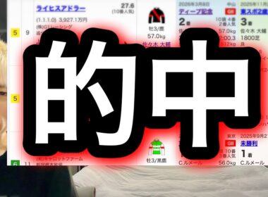 【皐月賞競馬予想】これはJRAからのサインなのか？今週も爆穴を導き出す法則