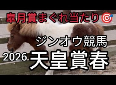 2026/天皇賞春　本命馬決定