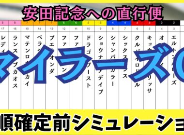 【マイラーズカップ2026】枠順確定前シミュレーション 安田記念への切符は誰の手に？激戦の京都マイルを徹底シミュレーション