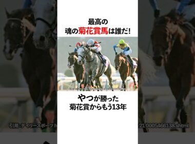 最高の魂の菊花賞馬はだれだ！