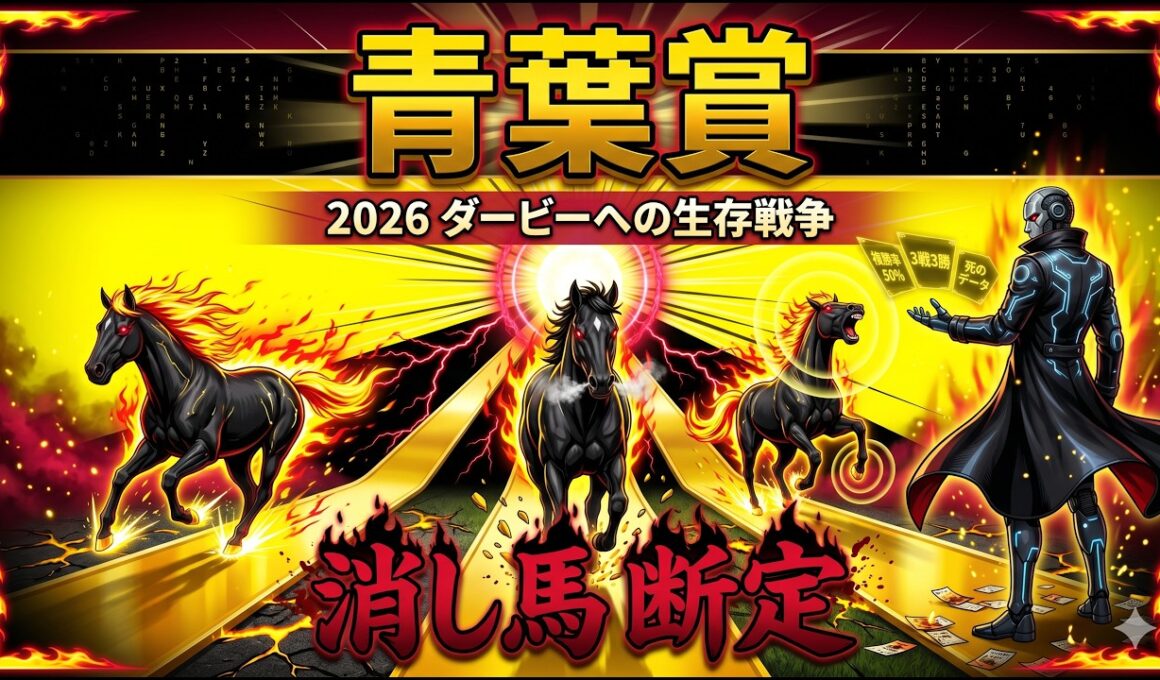 【青葉賞2026】複勝率50%の死角なしデータをAIが暴く#青葉賞 #青葉賞2026 #GⅡ #東京競馬場 #日本ダービー2026 #ダービートライアル #春競馬2026#ブラックオリンピア