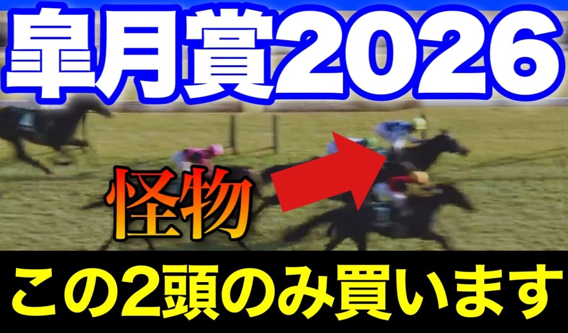 ずば抜けて強いのに同レベルだと思われて舐められている馬が2頭います🏇🔥【皐月賞 2026】