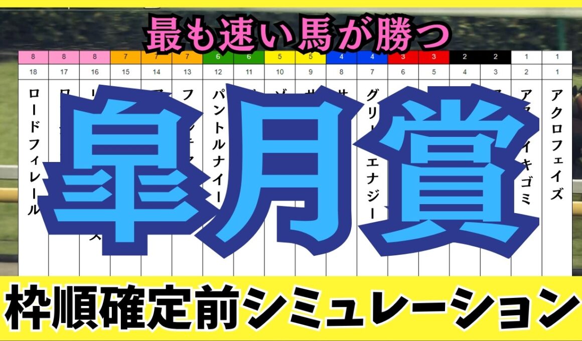 【皐月賞2026】枠順確定前シミュレーション データが示す「絶対条件」とは？5着以内に入る注目馬は？