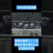 【1992年天皇賞春】無敗の帝王か、長距離の絶対王者か #競馬 #天皇賞春#メジロマックイーン#トウカイテイオー#shorts
