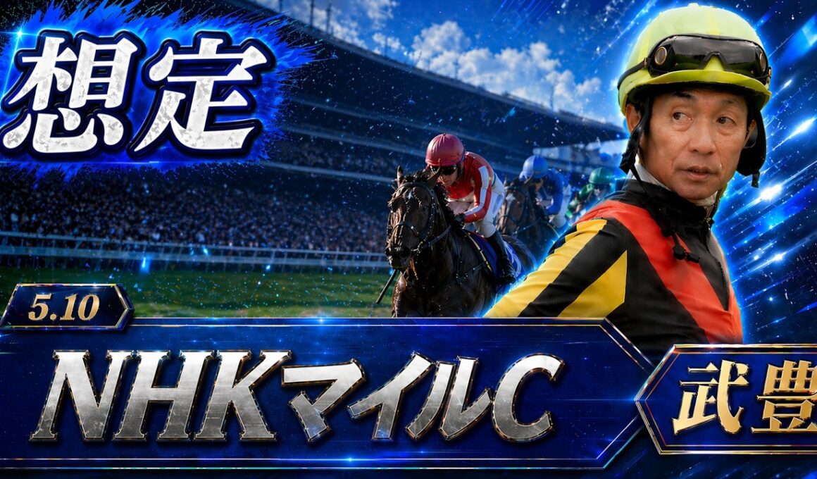 【武豊】NHKマイルC想定！レジェンドの騎乗馬は？