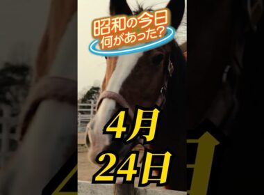 4月24日。昭和の今日、何があった？「日本ダービー」