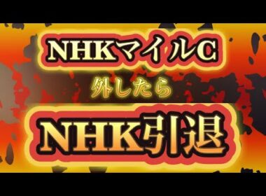 【自信の本命馬発表！】NHKマイルカップ2024外したら死も同然のリスクを負う！！