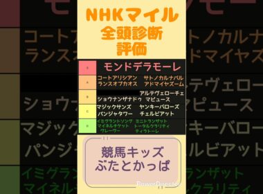 NHKマイルカップ全頭診断#競馬#競馬予想#nhkマイルカップ #nhkマイルカップ全頭診断