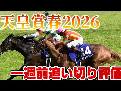天皇賞春2026 一週前追い切り評価
