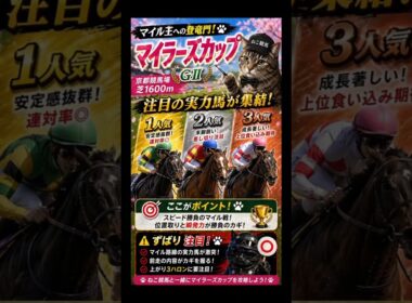 【人気馬解説】マイラーズカップ 2026　京都11R　枠順、追い切りからわかる人気馬解説　#競馬 #予想 #マイラーズカップ #安田記念 #中央競馬 #東京 #中山 #京都 #g1 #g2 #ねこ競馬