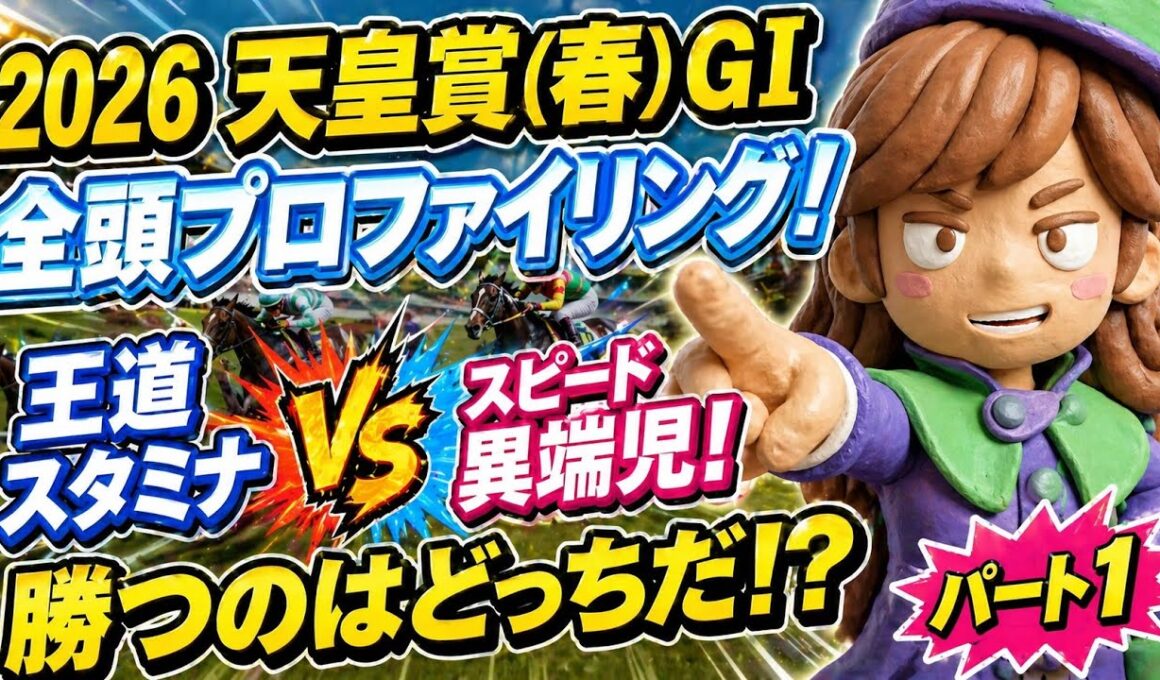 【天皇賞(春)】全16頭ガチ診断ファイル！スタミナvsスピード🔥