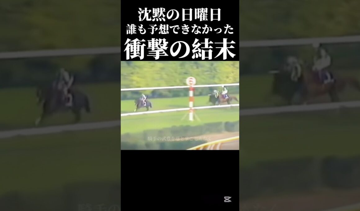 サイレンススズカ最後の走り#サイレンススズカ #競馬#競艇#競輪#ギャンブル