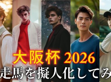 【大阪杯2026】出走馬を擬人化してみた