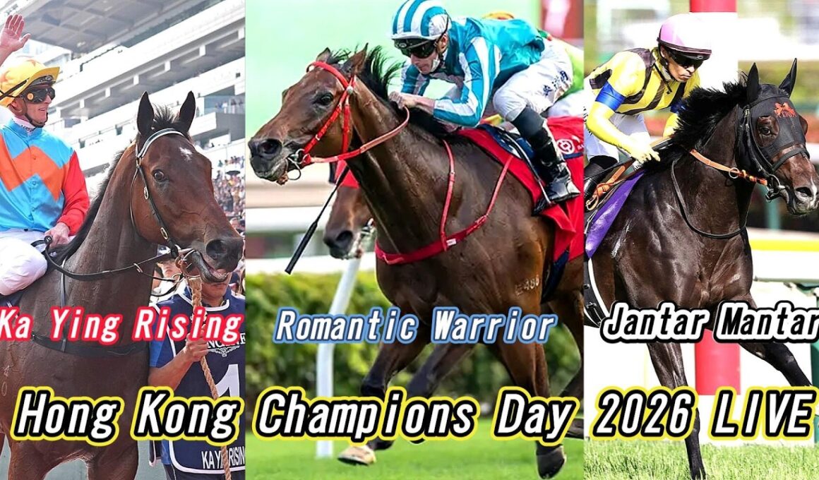 香港チャンピオンズデー2026 LIVE①15:35 Chairman's Sprint Prize②16:45 Champions Mile③17:55 Queen Elizabeth II Cup