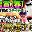 【天皇賞春2026】狙いは生粋のステイヤー！2025年JRA全レース先出予想76万超のプラス収支を達成！プロ予想MAXランキング1位・霧の厳選注目馬＆評価が難しい馬を特別公開！