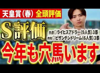 【天皇賞春2026 全頭評価】クロワデュノールやアドマイヤテラ，ヘデントール激突！今年の注目穴馬は！？