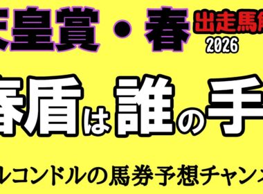 【天皇賞春2026】エルコンドルの全出走馬徹底解説！クロワデュノール距離克服なるか？ヘデントール連覇＆アドマイヤテラの逆襲！