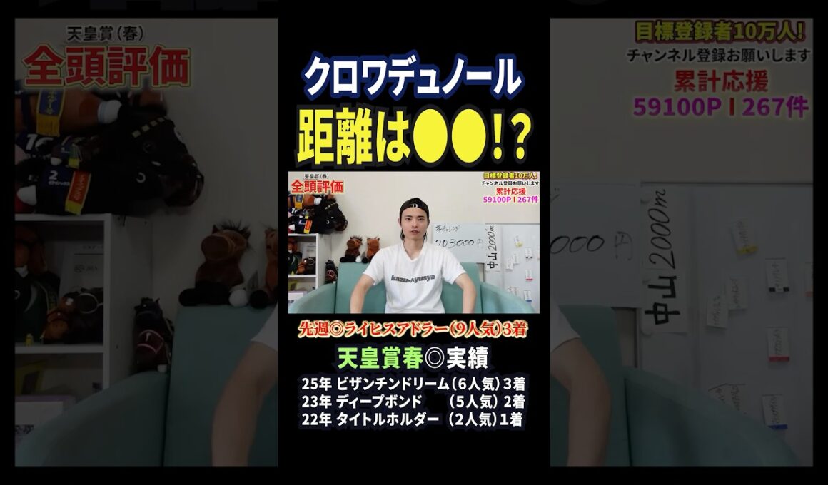 天皇賞春2026！クロワデュノールの評価は！？#競馬 #競馬予想 #馬券 #天皇賞春 #おすすめ #shorts