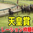 【天皇賞春2026】シミュレーション枠順確定版 大阪杯でGI・3勝目を挙げたクロワデュノールは4枠7番！昨年覇者ヘデントールは7枠12番！阪神大賞典を完勝した武豊＆アドマイヤテラは2枠3番【競馬予想】
