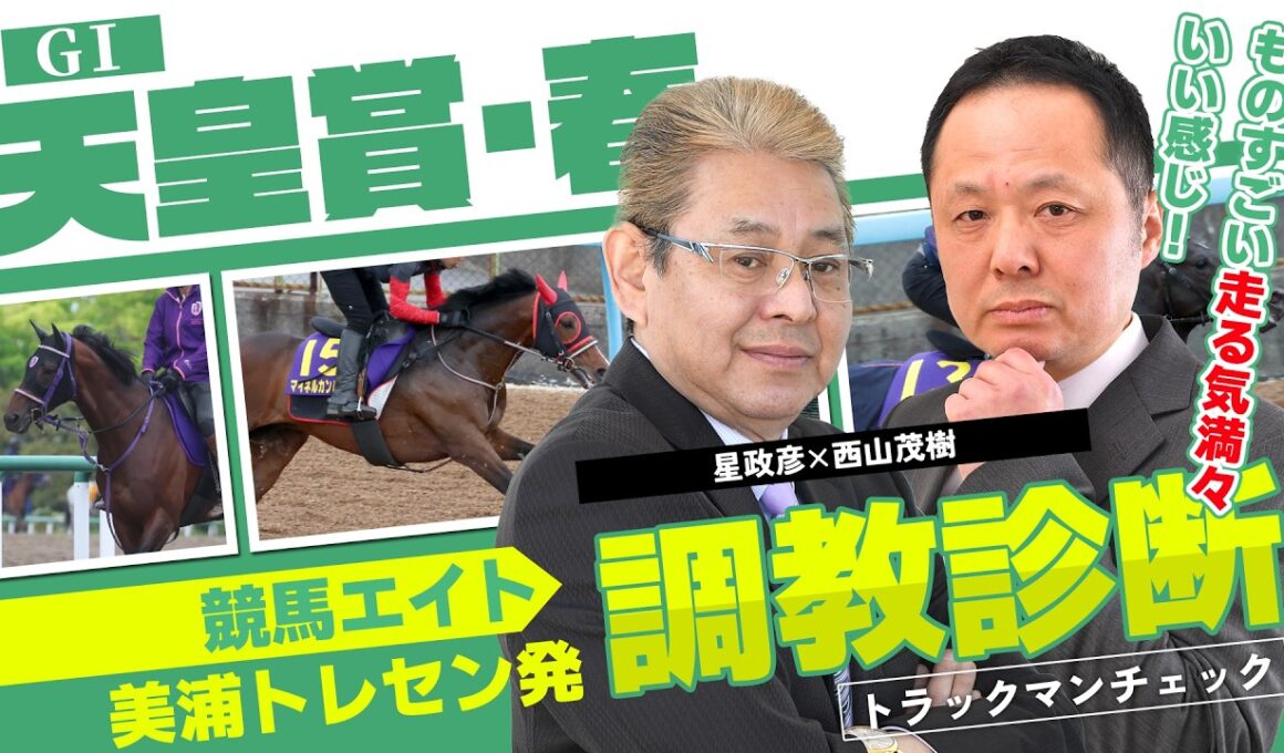 【競馬エイト調教診断】天皇賞・春（星政彦＆西山茂樹）