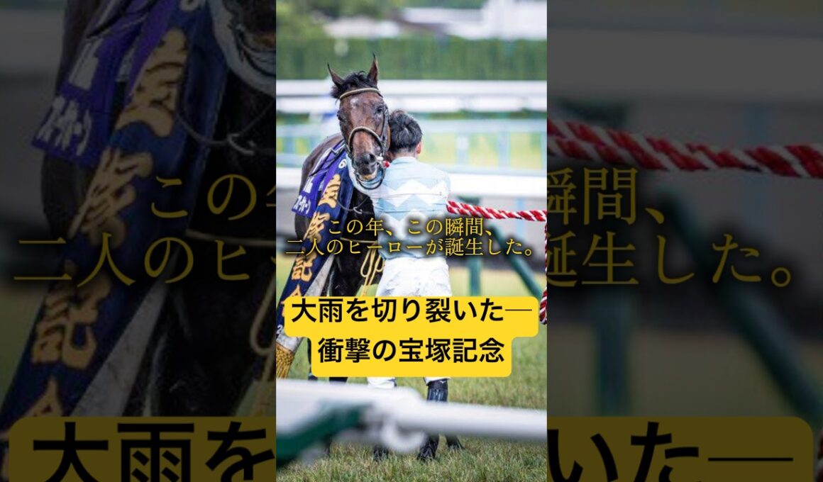 【雨を切り裂け─衝撃の末脚】 #宝塚記念 #ブローザホーン #菅原明良 #競馬 #shorts