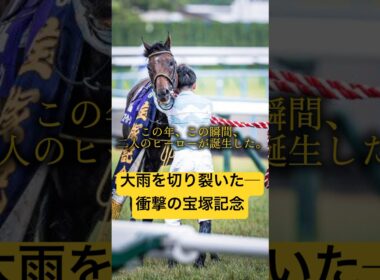 【雨を切り裂け─衝撃の末脚】 #宝塚記念 #ブローザホーン #菅原明良 #競馬 #shorts