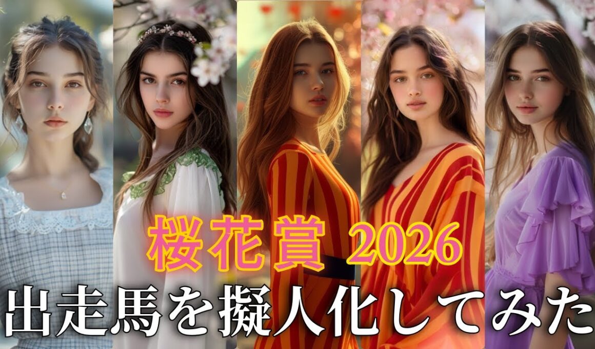 【桜花賞2026】出走馬を擬人化してみた