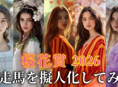 【桜花賞2026】出走馬を擬人化してみた