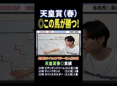 天皇賞春2026！クロワデュノールやアドマイヤテラ、ヘデントール参戦も穴馬で勝負！#競馬 #競馬予想 #馬券 #天皇賞春 #おすすめ #shorts