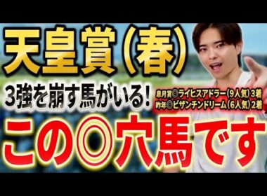 【天皇賞春2026 予想】クロワデュノールやアドマイヤテラ、ヘデントール激突も展開予想で本命穴馬！？