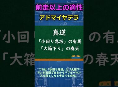 【天皇賞・春】前走よりパフォーマンスアップが期待できるアドマイヤテラ#春天