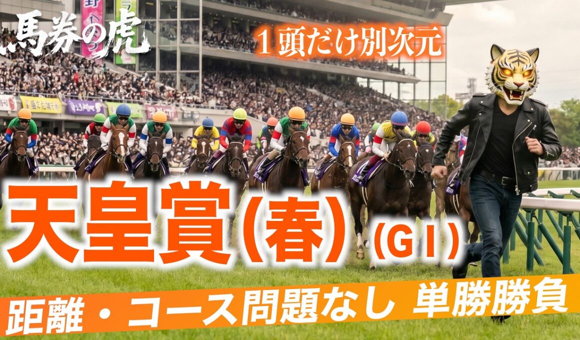 【天皇賞（春） 競馬予想】馬券生活者の競馬予想