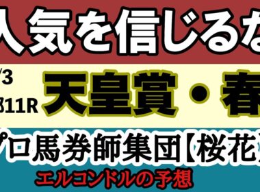 【天皇賞春2026予想】エルコンドル氏が断言！クロワデュノールは危険？最後に買うべき本命馬を公開