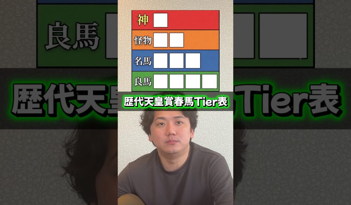 【競馬】歴代天皇賞春馬Tier表！皆んなはどう作る？#shorts  #競馬  #天皇賞春