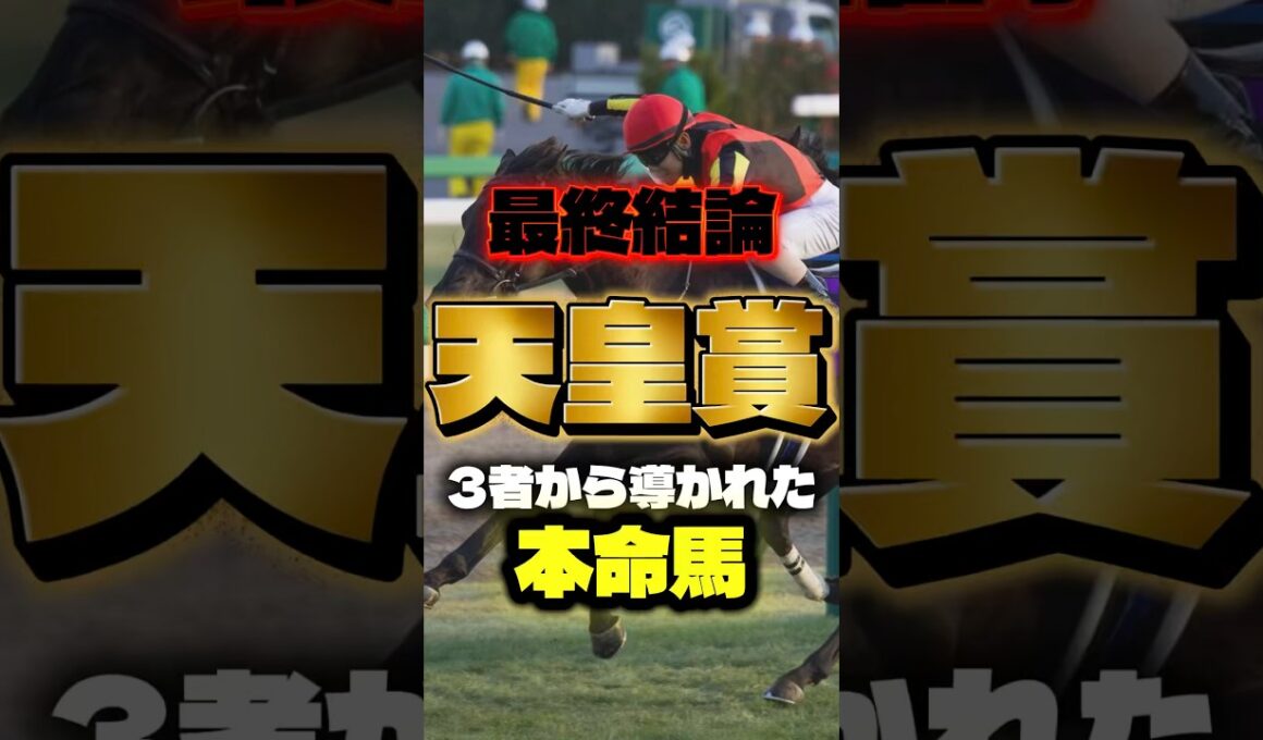 天皇賞(春)🐎 最終結論！夫婦とAI、導かれた本命馬はこちら！