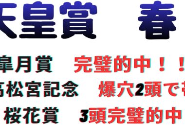 天皇賞　春！！G1連勝なるか！？