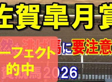 佐賀皐月賞２０２６【佐賀競馬予想】絶対はないと見て組み立てます