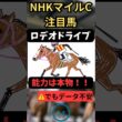 【NHKマイルカップ2026】化ける可能性あり、ロデオドライブ #競馬 #競馬予想 #nhkマイルカップ #カヴァレリッツォ #アドマイヤクワッズ